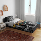 Magpies NAIDOC Week 2026 Bedding Set Australian Aboriginal Torres Strait Islander Flag