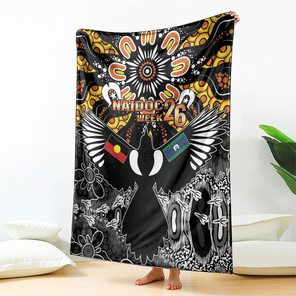 Magpies NAIDOC Week 2026 Blanket Australian Aboriginal Torres Strait Islander Flag