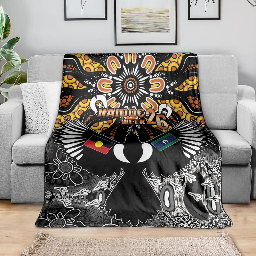 Magpies NAIDOC Week 2026 Blanket Australian Aboriginal Torres Strait Islander Flag