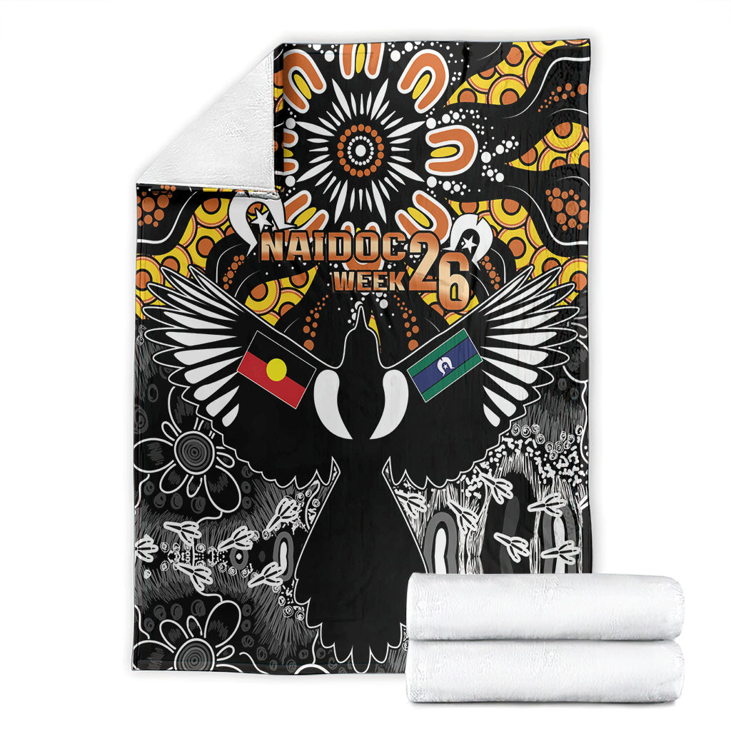 Magpies NAIDOC Week 2026 Blanket Australian Aboriginal Torres Strait Islander Flag