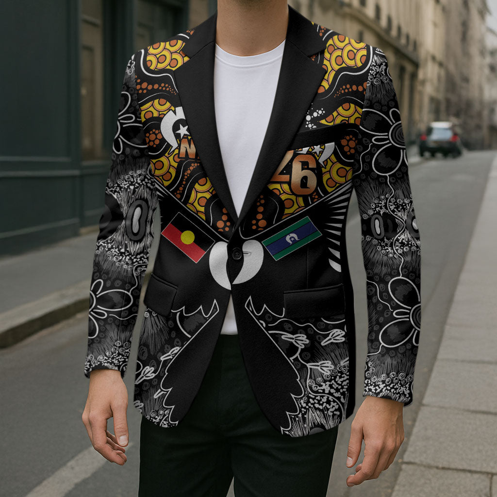 Magpies NAIDOC Week 2026 Personalised Blazer Australian Aboriginal Torres Strait Islander Flag