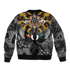 Magpies NAIDOC Week 2026 Personalised Bomber Jacket Australian Aboriginal Torres Strait Islander Flag
