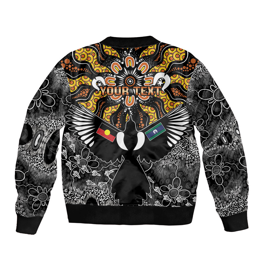 Magpies NAIDOC Week 2026 Personalised Bomber Jacket Australian Aboriginal Torres Strait Islander Flag