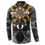 Magpies NAIDOC Week 2026 Personalised Button Sweatshirt Australian Aboriginal Torres Strait Islander Flag