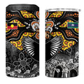 Magpies NAIDOC Week 2026 4 in 1 Can Cooler Tumbler Australian Aboriginal Torres Strait Islander Flag