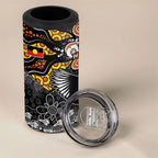 Magpies NAIDOC Week 2026 4 in 1 Can Cooler Tumbler Australian Aboriginal Torres Strait Islander Flag