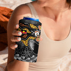 Magpies NAIDOC Week 2026 4 in 1 Can Cooler Tumbler Australian Aboriginal Torres Strait Islander Flag
