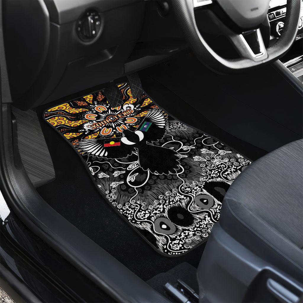 Magpies NAIDOC Week 2026 Personalised Car Mats Australian Aboriginal Torres Strait Islander Flag