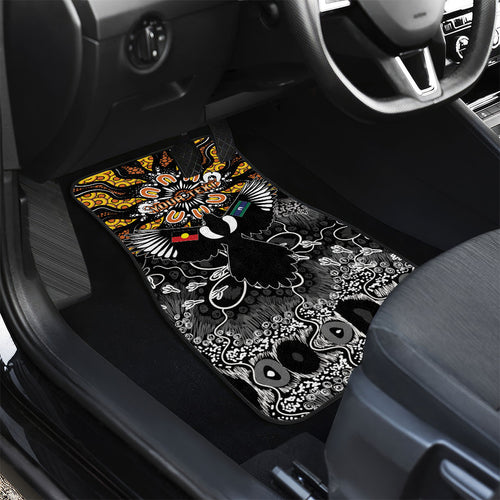 Magpies NAIDOC Week 2026 Personalised Car Mats Australian Aboriginal Torres Strait Islander Flag