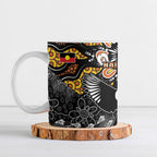 Magpies NAIDOC Week 2026 Ceramic Mug Australian Aboriginal Torres Strait Islander Flag