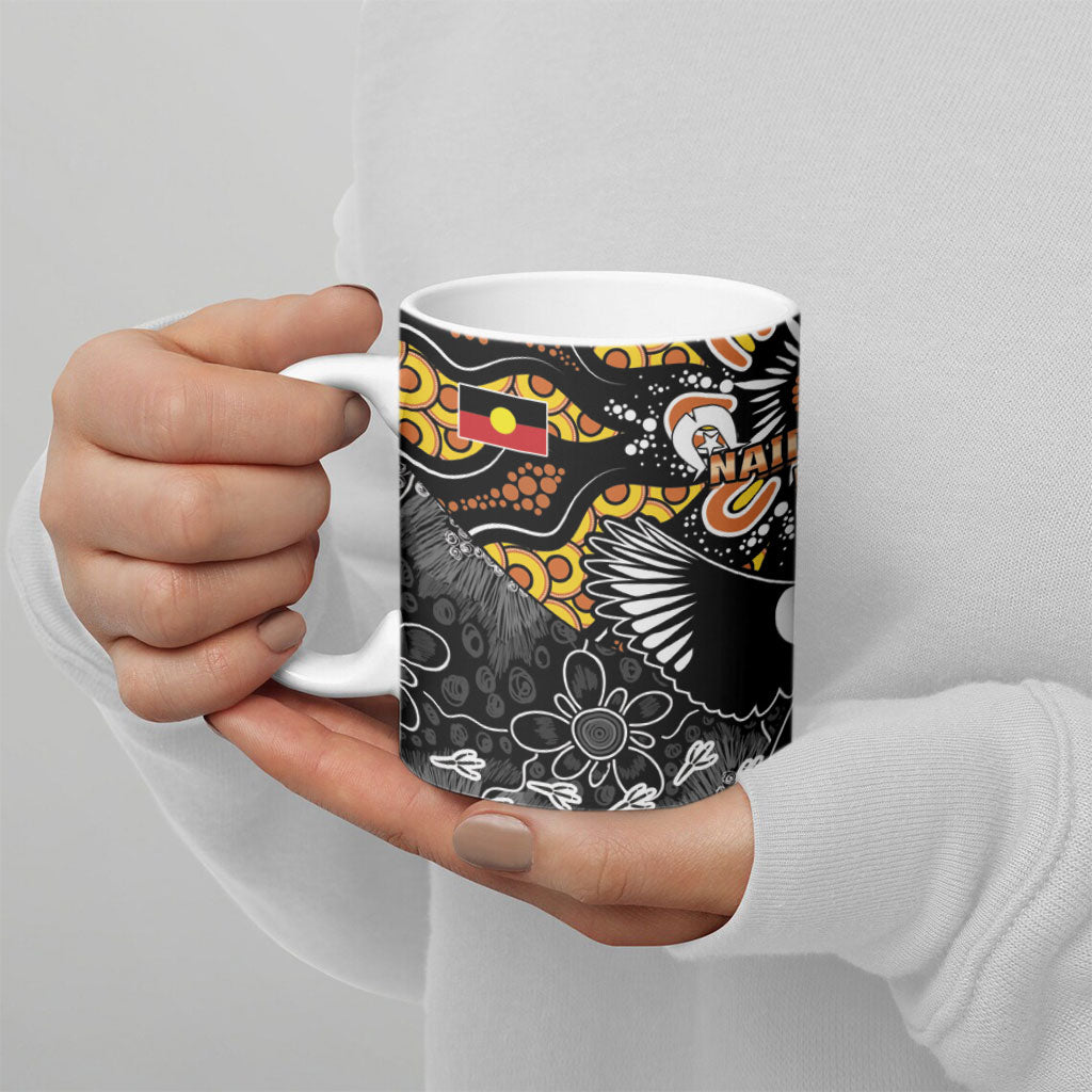 Magpies NAIDOC Week 2026 Ceramic Mug Australian Aboriginal Torres Strait Islander Flag
