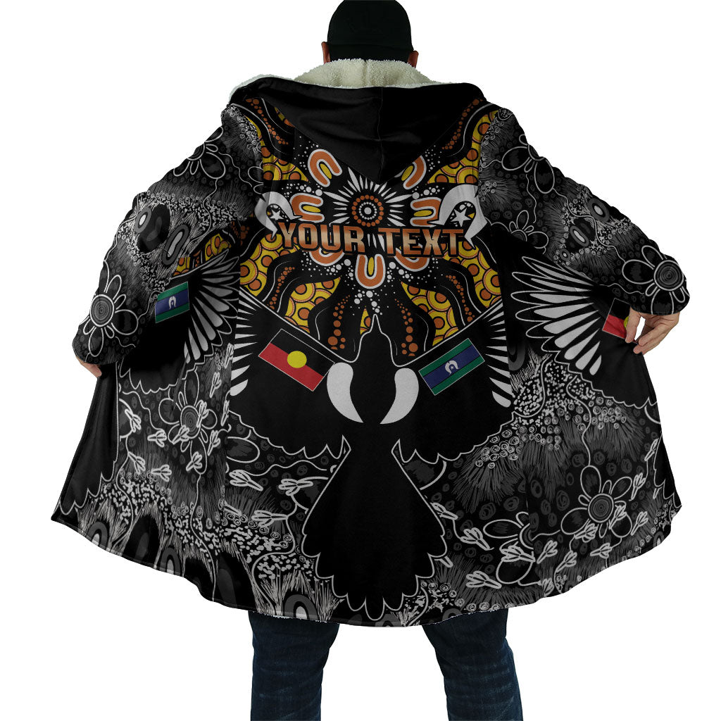 Magpies NAIDOC Week 2026 Personalised Cloak Australian Aboriginal Torres Strait Islander Flag