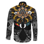 Magpies NAIDOC Week 2026 Personalised Family Matching Short Sleeve Bodycon Dress and Hawaiian Shirt Australian Aboriginal Torres Strait Islander Flag