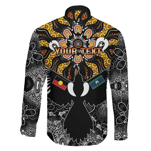Magpies NAIDOC Week 2026 Personalised Family Matching Summer Maxi Dress and Hawaiian Shirt Australian Aboriginal Torres Strait Islander Flag
