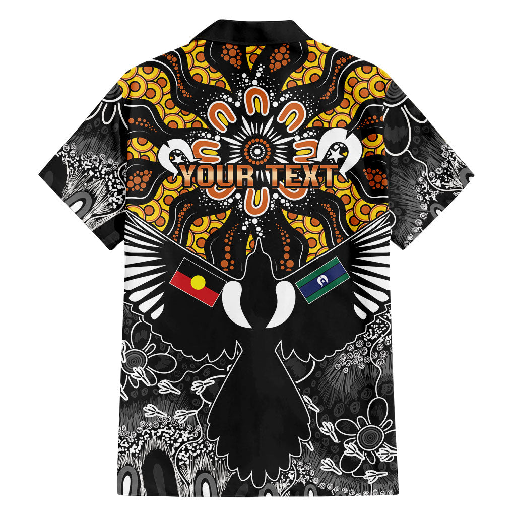Magpies NAIDOC Week 2026 Personalised Family Matching Tank Maxi Dress and Hawaiian Shirt Australian Aboriginal Torres Strait Islander Flag