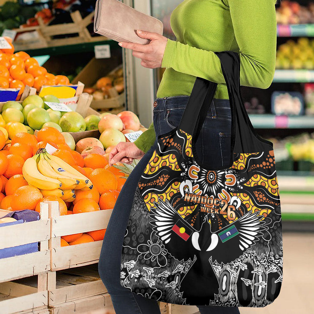 Magpies NAIDOC Week 2026 Grocery Bag Australian Aboriginal Torres Strait Islander Flag