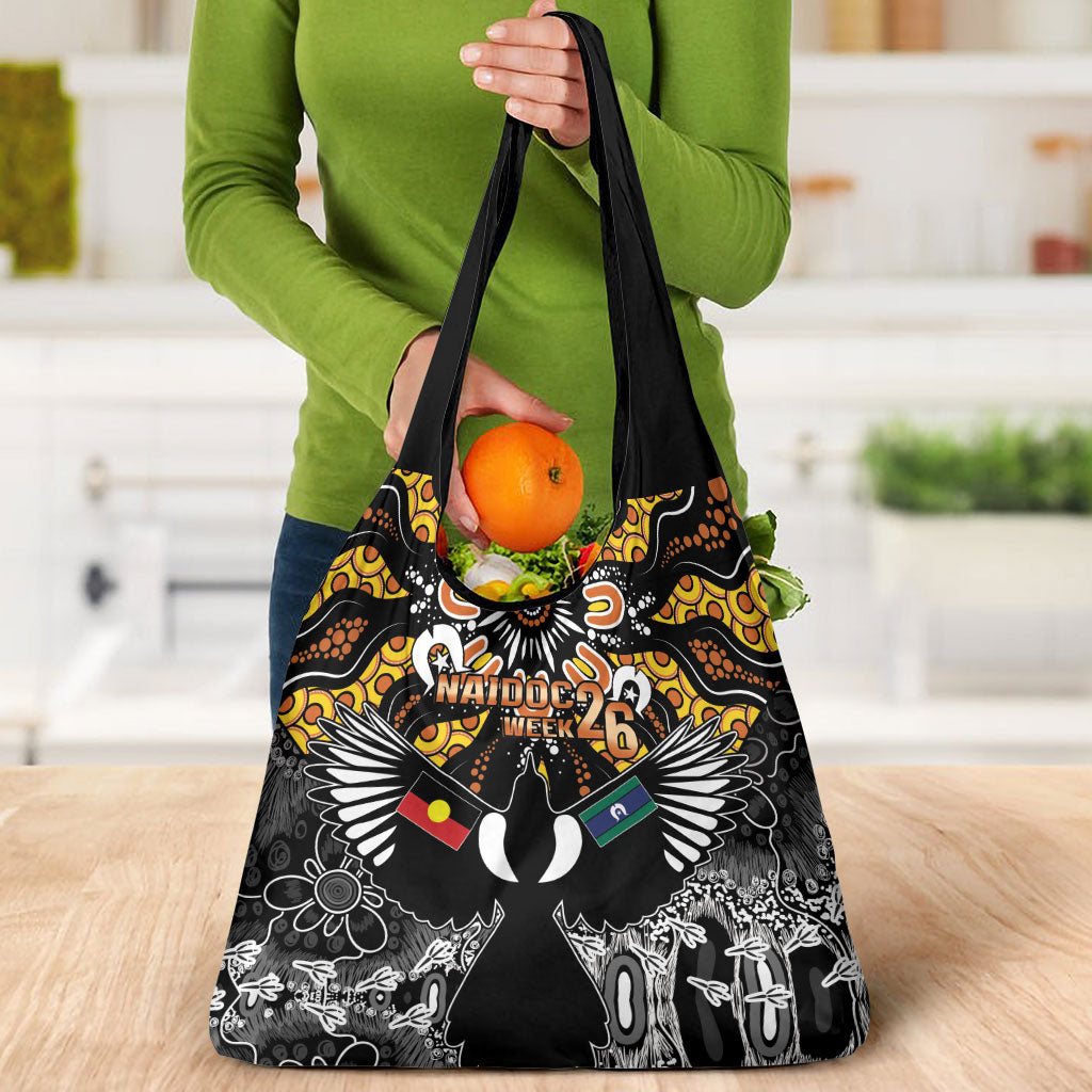 Magpies NAIDOC Week 2026 Grocery Bag Australian Aboriginal Torres Strait Islander Flag