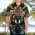 Magpies NAIDOC Week 2026 Personalised Hawaiian Shirt Australian Aboriginal Torres Strait Islander Flag