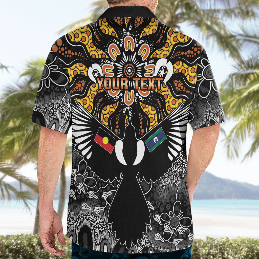 Magpies NAIDOC Week 2026 Personalised Hawaiian Shirt Australian Aboriginal Torres Strait Islander Flag
