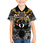 Magpies NAIDOC Week 2026 Personalised Hawaiian Shirt Australian Aboriginal Torres Strait Islander Flag