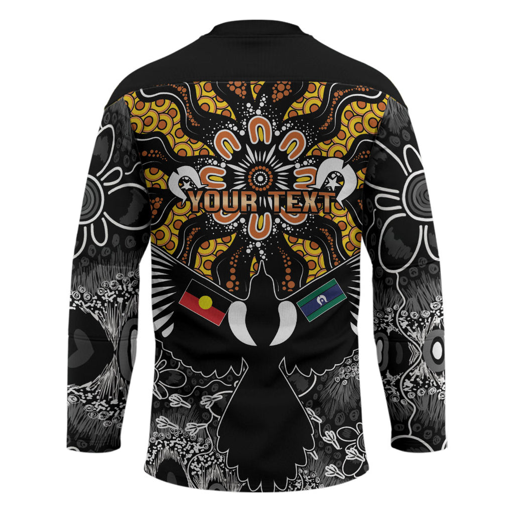 Magpies NAIDOC Week 2026 Personalised Hockey Jersey Australian Aboriginal Torres Strait Islander Flag