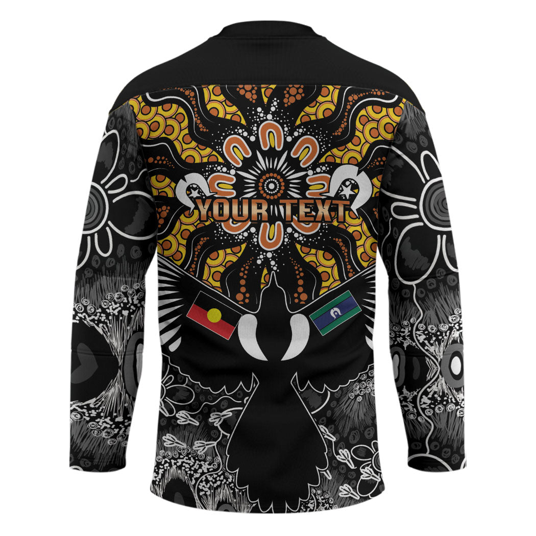 Magpies NAIDOC Week 2026 Personalised Hockey Jersey Australian Aboriginal Torres Strait Islander Flag