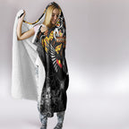 Magpies NAIDOC Week 2026 Hooded Blanket Australian Aboriginal Torres Strait Islander Flag