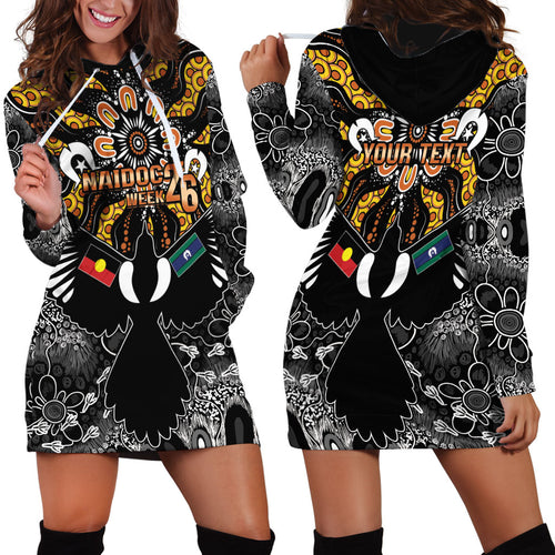 Magpies NAIDOC Week 2026 Personalised Hoodie Dress Australian Aboriginal Torres Strait Islander Flag