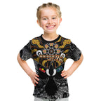 Magpies NAIDOC Week 2026 Personalised Kid T Shirt Australian Aboriginal Torres Strait Islander Flag