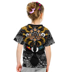 Magpies NAIDOC Week 2026 Personalised Kid T Shirt Australian Aboriginal Torres Strait Islander Flag