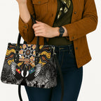 Magpies NAIDOC Week 2026 Leather Bag Australian Aboriginal Torres Strait Islander Flag