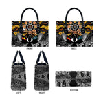 Magpies NAIDOC Week 2026 Leather Bag Australian Aboriginal Torres Strait Islander Flag