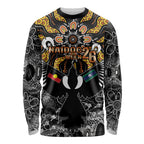 Magpies NAIDOC Week 2026 Personalised Long Sleeve Shirt Australian Aboriginal Torres Strait Islander Flag
