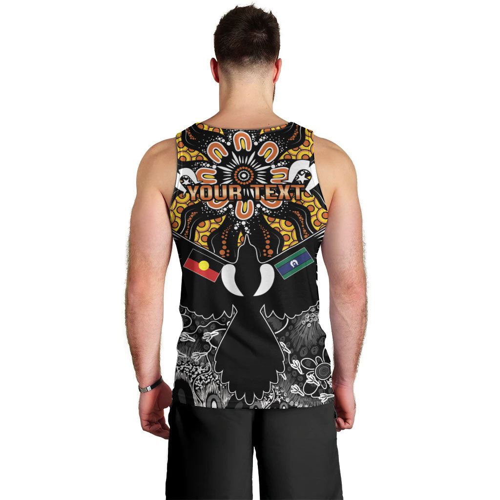 Magpies NAIDOC Week 2026 Personalised Men Tank Top Australian Aboriginal Torres Strait Islander Flag