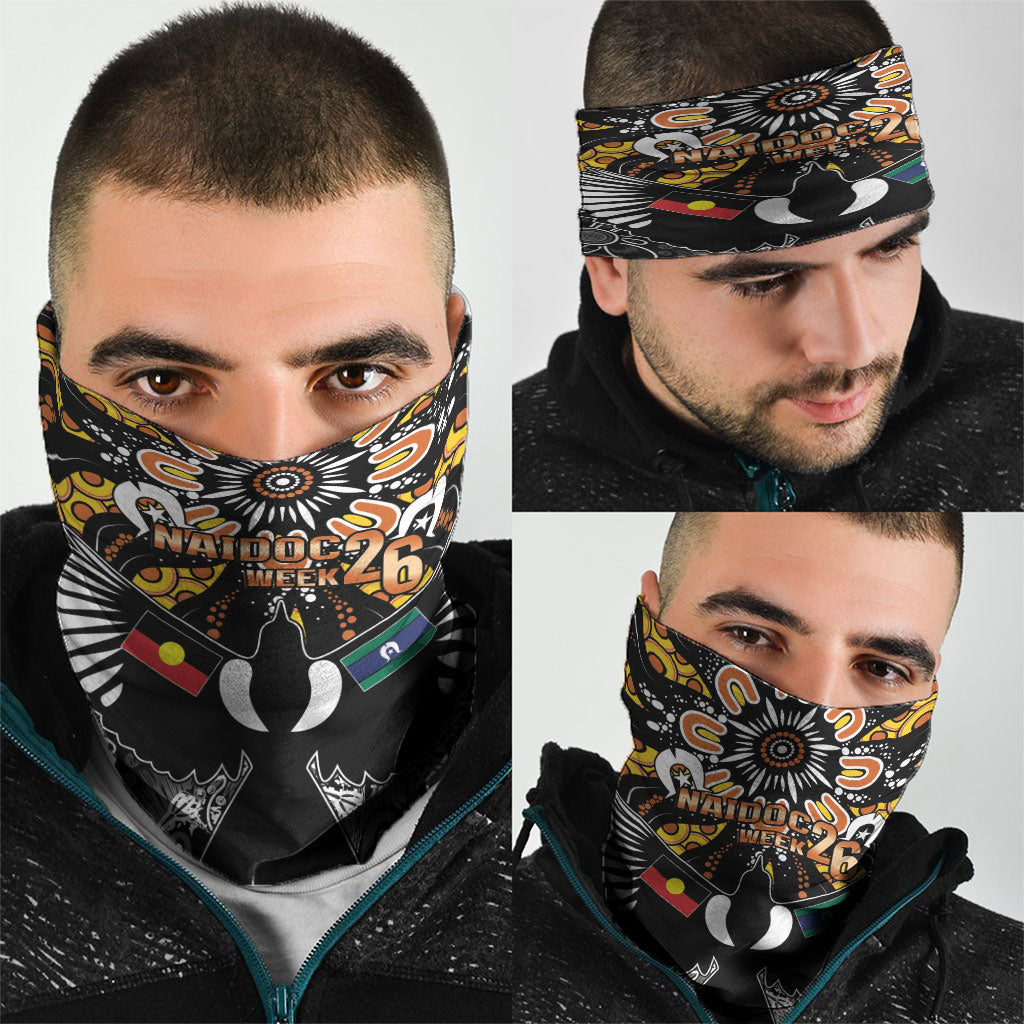 Magpies NAIDOC Week 2026 Neck Gaiter Australian Aboriginal Torres Strait Islander Flag