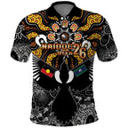 Magpies NAIDOC Week 2026 Personalised Polo Shirt Australian Aboriginal Torres Strait Islander Flag