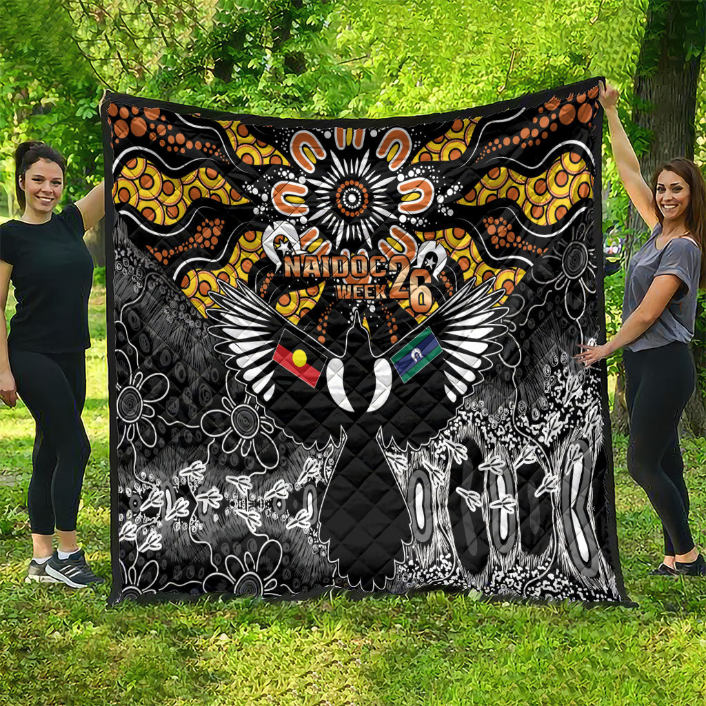 Magpies NAIDOC Week 2026 Quilt Australian Aboriginal Torres Strait Islander Flag