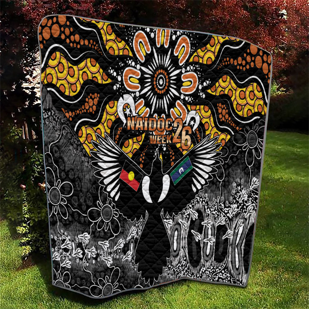 Magpies NAIDOC Week 2026 Quilt Australian Aboriginal Torres Strait Islander Flag