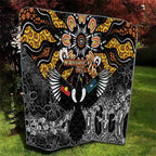 Magpies NAIDOC Week 2026 Quilt Australian Aboriginal Torres Strait Islander Flag