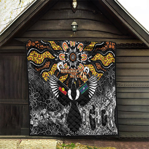 Magpies NAIDOC Week 2026 Quilt Australian Aboriginal Torres Strait Islander Flag