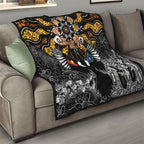 Magpies NAIDOC Week 2026 Quilt Australian Aboriginal Torres Strait Islander Flag