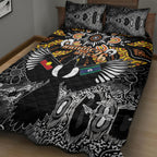 Magpies NAIDOC Week 2026 Quilt Bed Set Australian Aboriginal Torres Strait Islander Flag