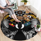 Magpies NAIDOC Week 2026 Round Carpet Australian Aboriginal Torres Strait Islander Flag