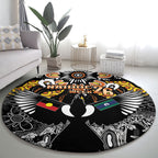 Magpies NAIDOC Week 2026 Round Carpet Australian Aboriginal Torres Strait Islander Flag