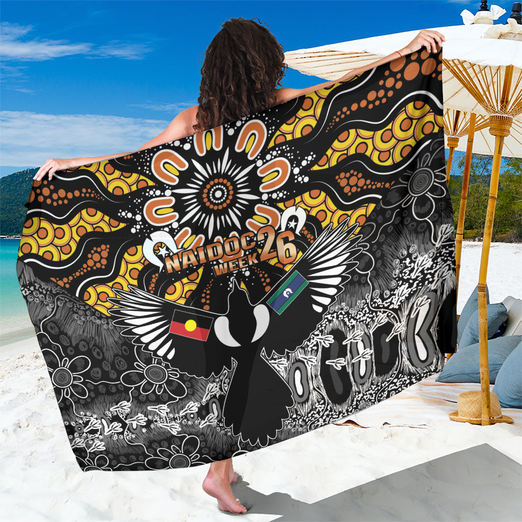 Magpies NAIDOC Week 2026 Sarong Australian Aboriginal Torres Strait Islander Flag