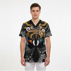 Magpies NAIDOC Week 2026 Personalised Scrub Top Australian Aboriginal Torres Strait Islander Flag