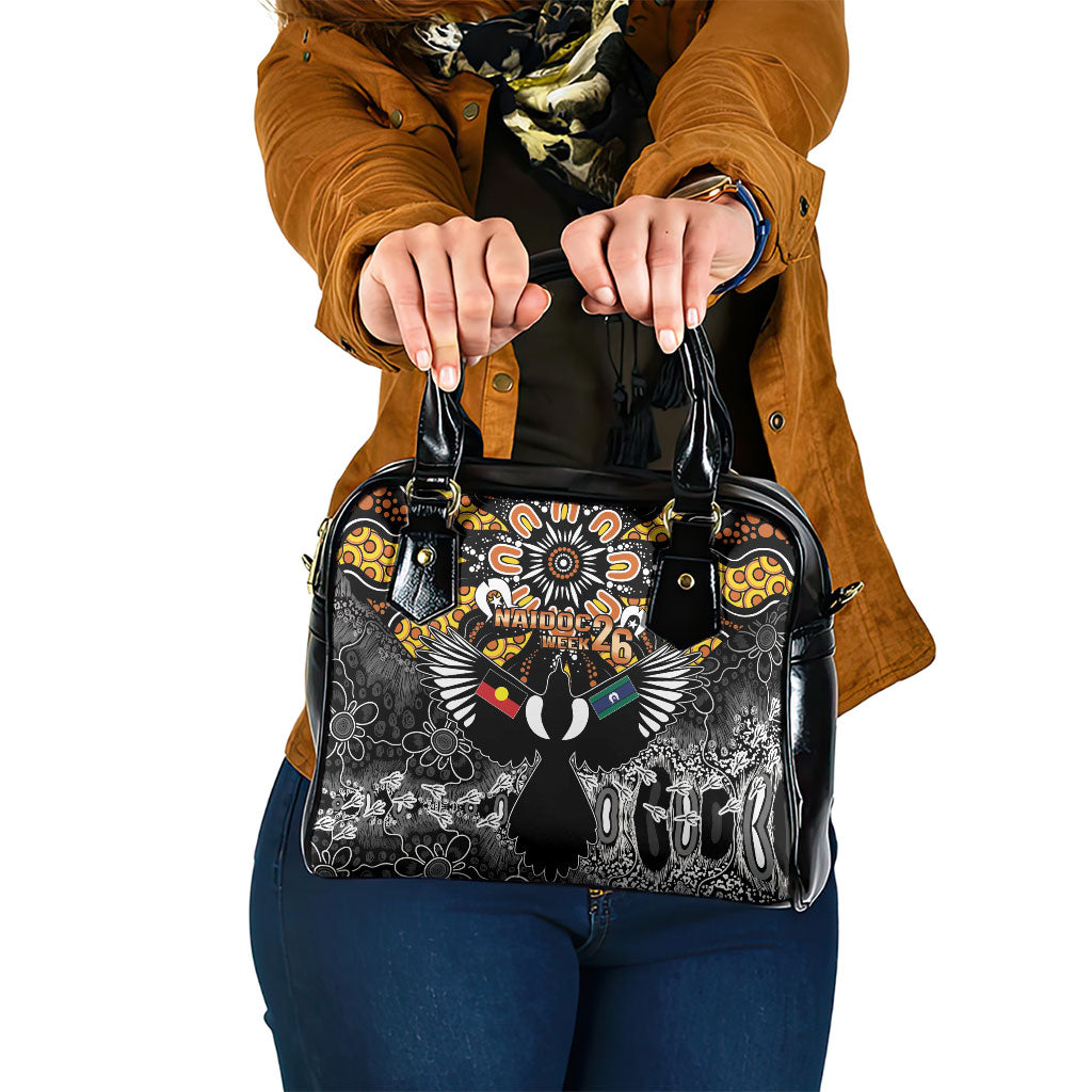 Magpies NAIDOC Week 2026 Shoulder Handbag Australian Aboriginal Torres Strait Islander Flag