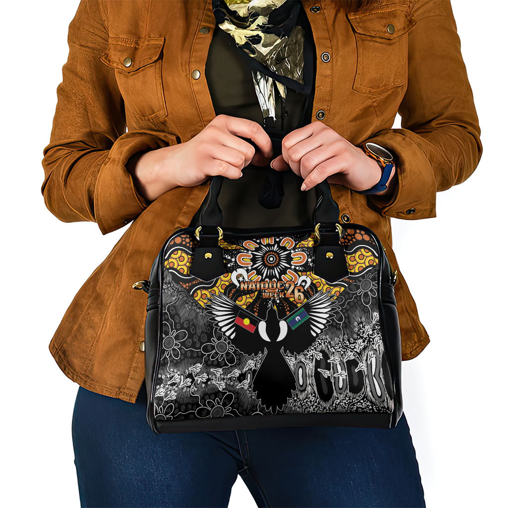 Magpies NAIDOC Week 2026 Shoulder Handbag Australian Aboriginal Torres Strait Islander Flag