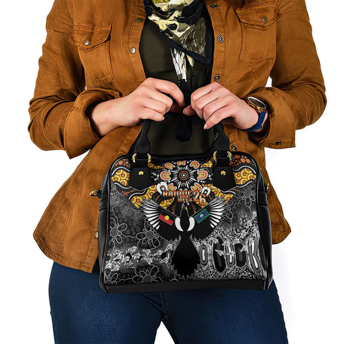 Magpies NAIDOC Week 2026 Shoulder Handbag Australian Aboriginal Torres Strait Islander Flag