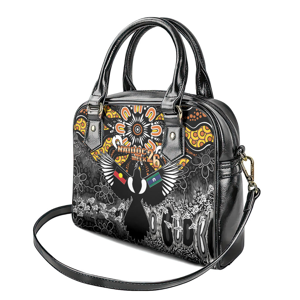 Magpies NAIDOC Week 2026 Shoulder Handbag Australian Aboriginal Torres Strait Islander Flag